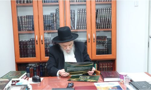 רבינו הגדול ראש הישיבה הגרמ"ה הירש שליט"א עובר על פרטי התוכנית